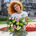Букет "Садовая нежность"