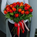 Букет из 25 роз "Атомик"