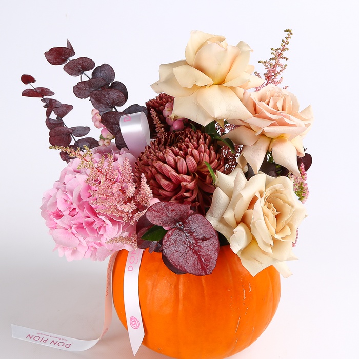 Композиція "Загадковий гарбуз"