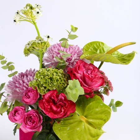 Цветы в коробке "Осенняя пора"