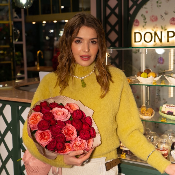 Букет троянд "Рожево-червона пристрасть"