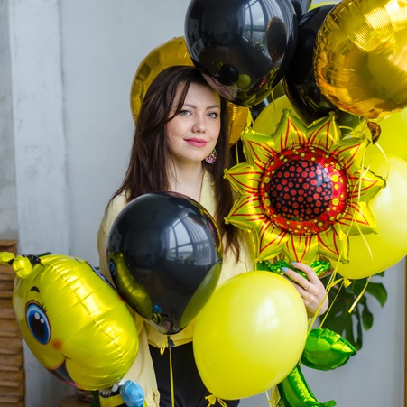 Оберемок повітряних куль "Бджілка"
