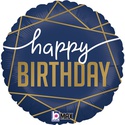 Фольгована куля "HB Геометричні візерунки"