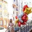 Охапка воздушных шаров Комплимент