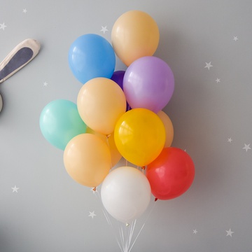 Охапка воздушных шаров для новорожденного, микс