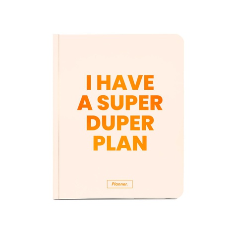 Планер "I have a plan", бежевий
