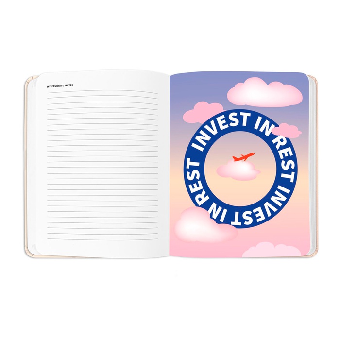 Планер "I have a plan", бежевый