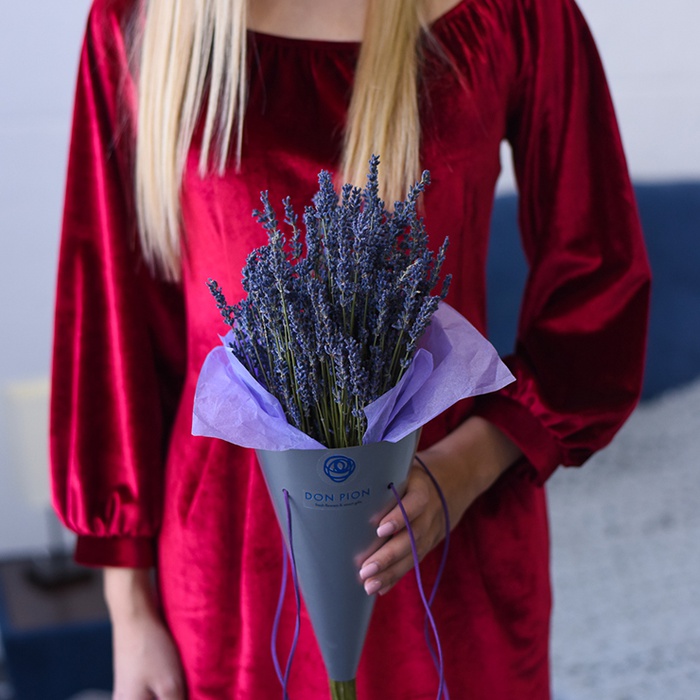 Букет "Лавандовый комплимент"