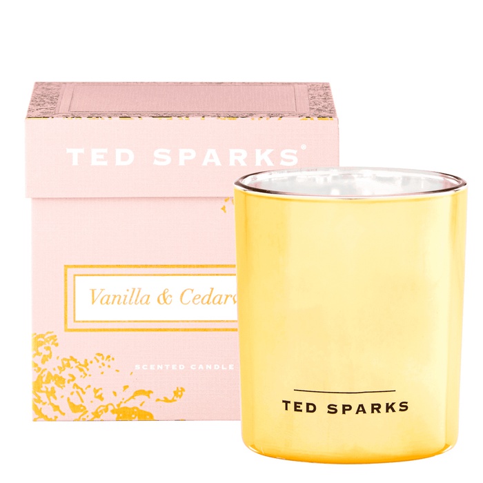 Свеча "Ваниль & Кедр" - Ted Sparks
