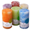Арома свічка циліндр в асортименті Candy Light