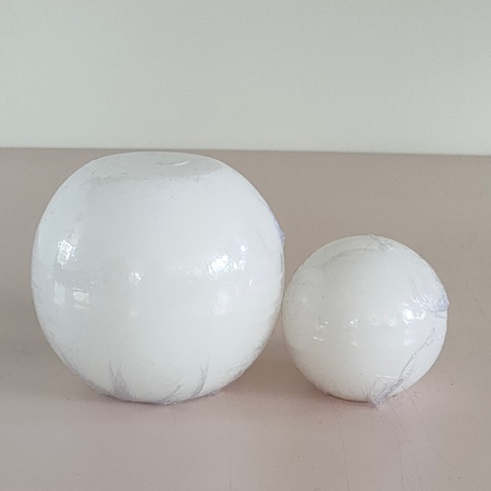 Набір свічок куля біла Pragnis