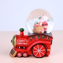 Новогодняя статуэтка "Паровоз с шаром"