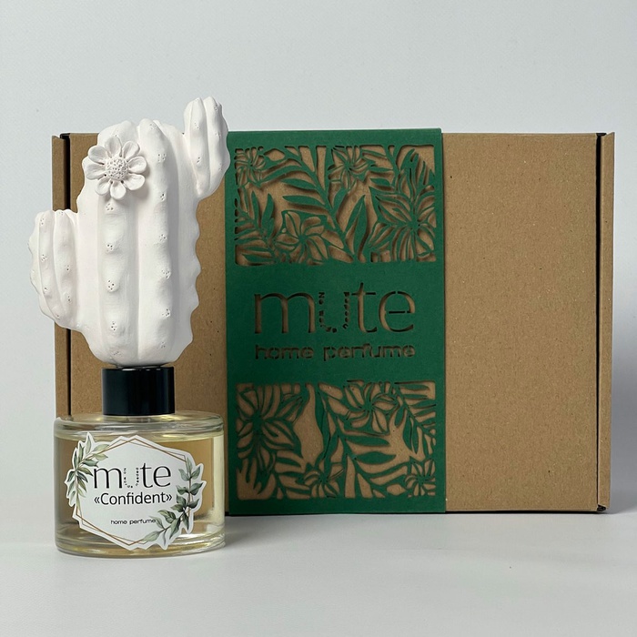 Керамічний аромадифузор MUTE Кактус Confident, 120 мл