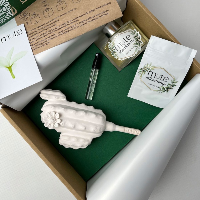 Керамічний аромадифузор MUTE Кактус Confident, 120 мл