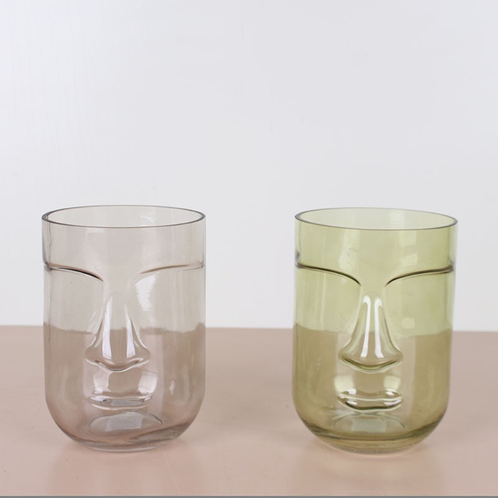 Ваза "Лицо" от HOFF, средняя