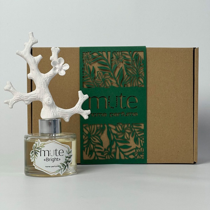 Керамический аромадиффузор MUTE Ветка Confident, 120 мл