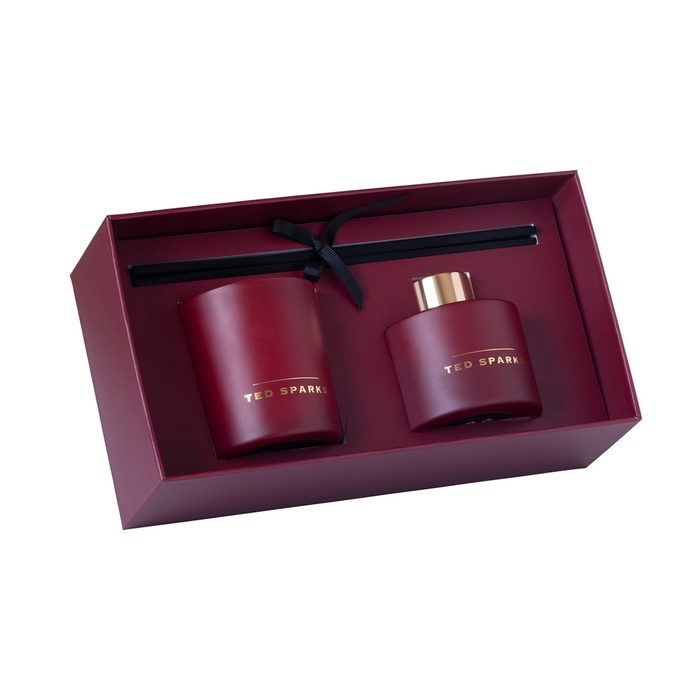 Подарунковий ароматизований набір "Амбра & Дерево" - Ted Sparks