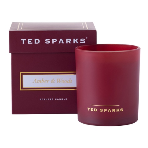 Свічка "Амбра & Дерево" - Ted Sparks