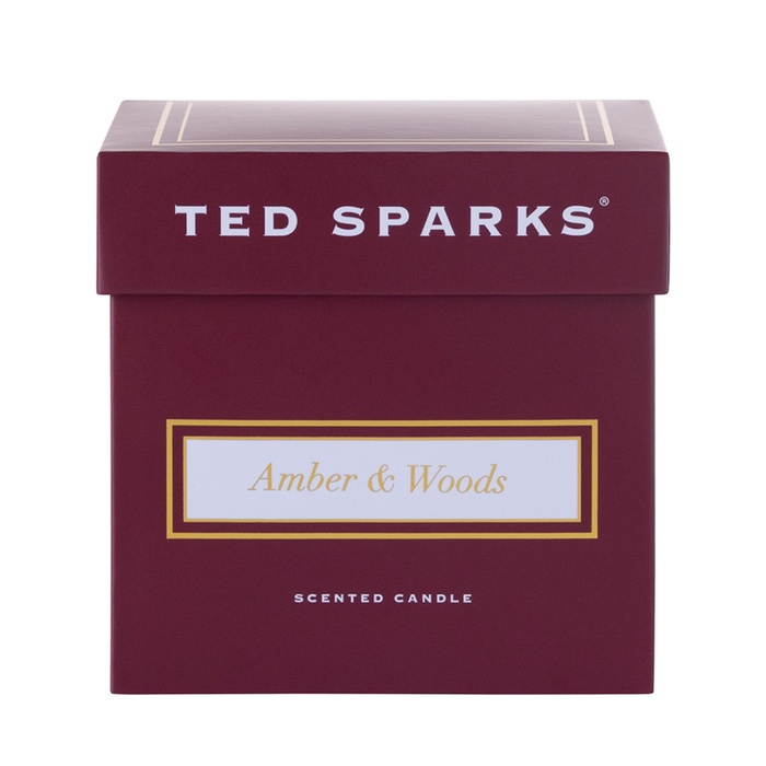 Свічка "Амбра & Дерево" - Ted Sparks