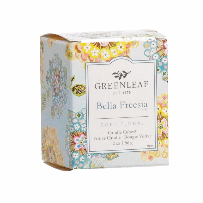 Свічка "Бела Фрезія" - Greenleaf