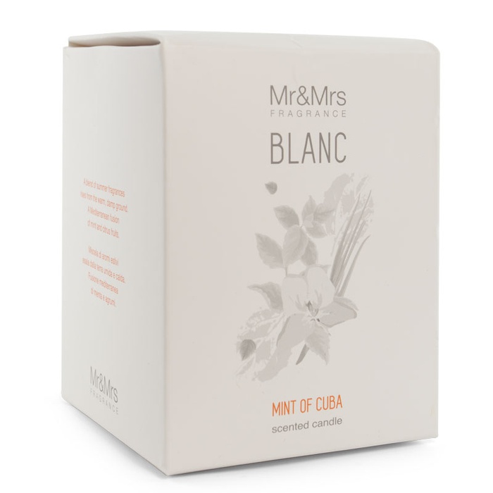 Ароматична свічка Mr&Mrs Fragrance "MINT of CUBA"