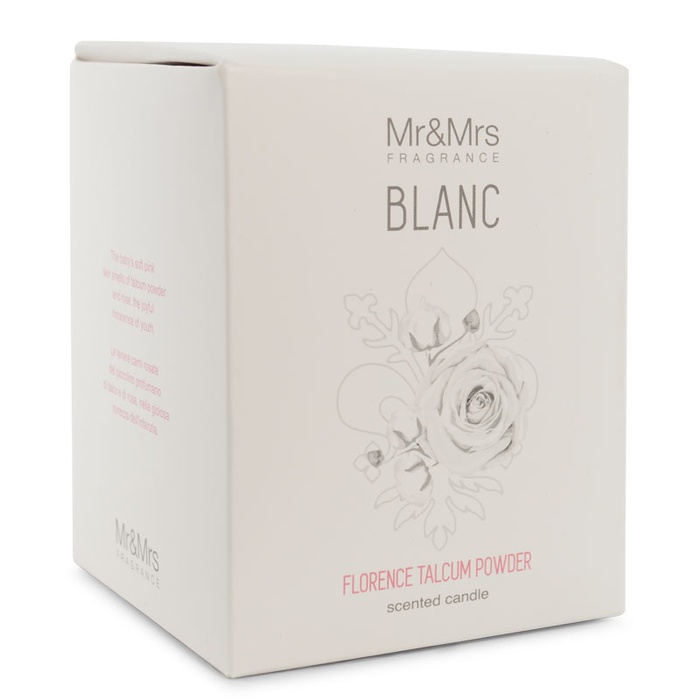 Ароматична свічка Mr&Mrs Fragrance "FLORENCE TALCUM POWDER"