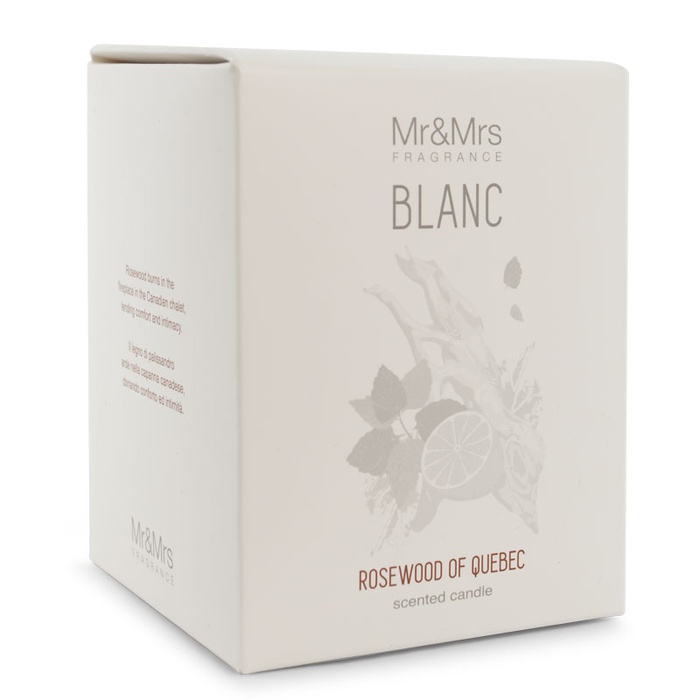 Ароматична свічка Mr&Mrs Fragrance "ROSEWOOD of QUEBEC"