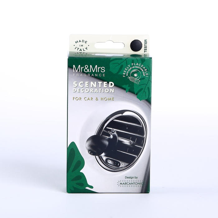 Ароматизатор в машину и для дома Mr&Mrs FOREST SNAIL Vanilla & Patchouly - White/Black