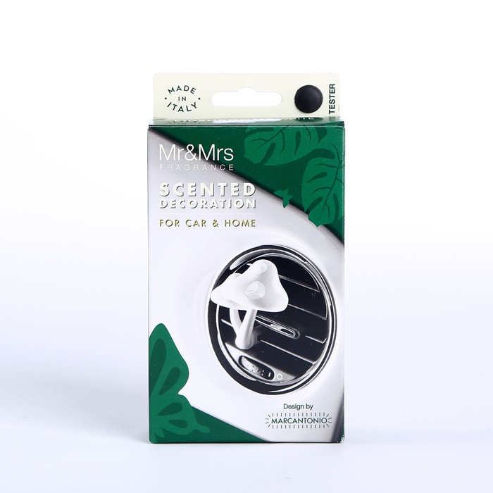 Ароматизатор в машину и для дома Mr&Mrs FOREST MUSHROOM Sandal & Incense - White/Black