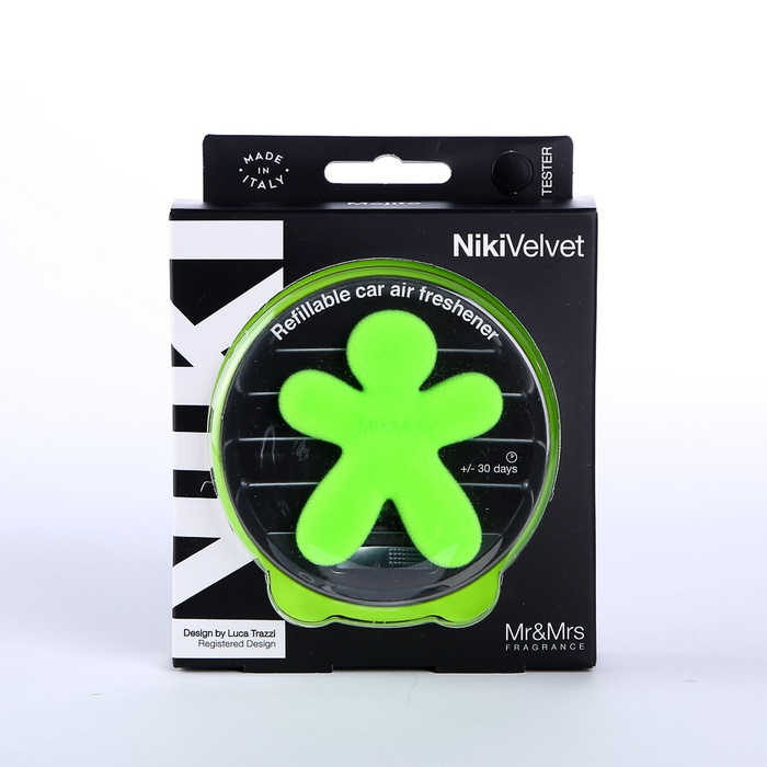 Ароматизатор в машину человечек Mr&Mrs NIKI VELVET Mojito - Green