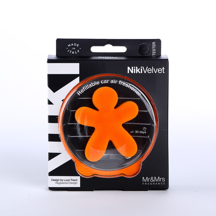 Ароматизатор в машину человечек Mr&Mrs NIKI VELVET Spritz - Orange
