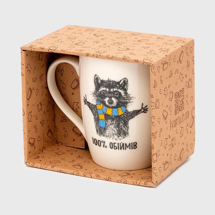 Чашка "З єнотом"