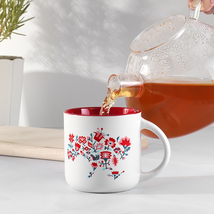 Чашка "Карта"