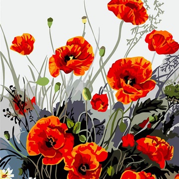 Картина за номерами Маки