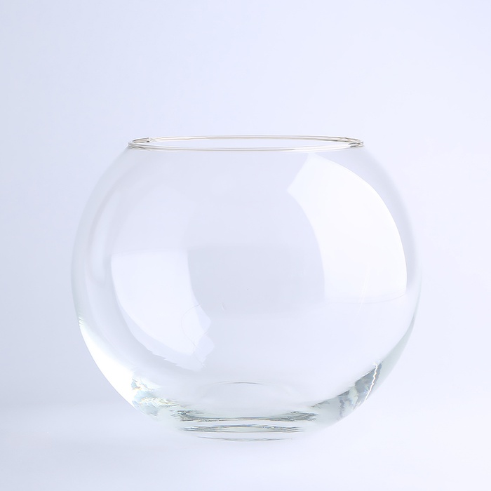 Ваза стеклянная, аквариум, L