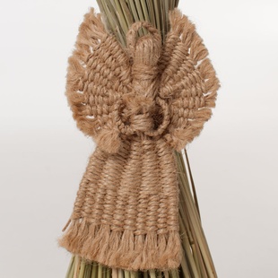 Букет із пшениці з янголом-пташкою