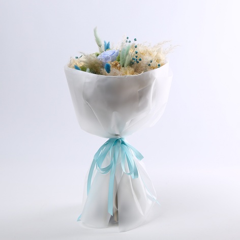 Букет із сухоцвітів "Небо над полем"