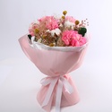 Букет из сухоцветов "Розовая тишина"