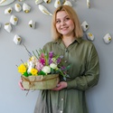 Квіти в коробці "Весняний сад"