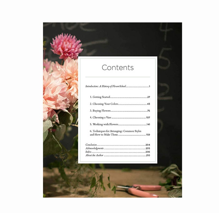 Книга на подарунок Flower School: A Practical Guide to the Art of Flower Arranging