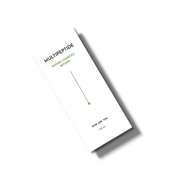 Крем для тіла 100 мл Multipeptide botanic cosmetics natural – пептидна косметика