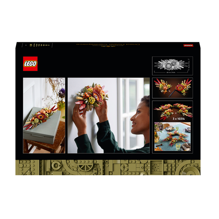 LEGO Icons Икебана из сухоцветов (10314)