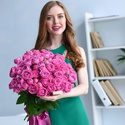 Букет из 25 кустовых роз Мисти Бабблз