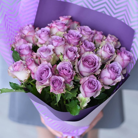 Букет 25 троянд Найтінгейл