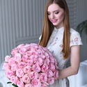 Букет 51 роза Охара