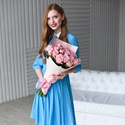 Букет 21 роза Охара
