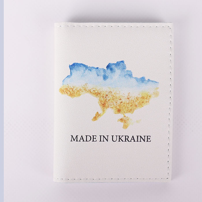 Обложка на биометрический паспорт "Hello From Ukraine"