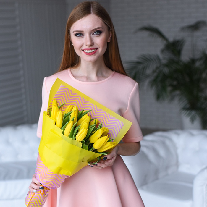 Тюльпан жёлтый