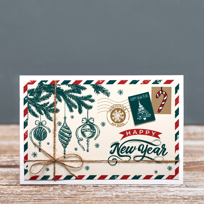 Открытка "Happy New Year"