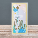 Конверт ручной работы "Hello Birthday"
